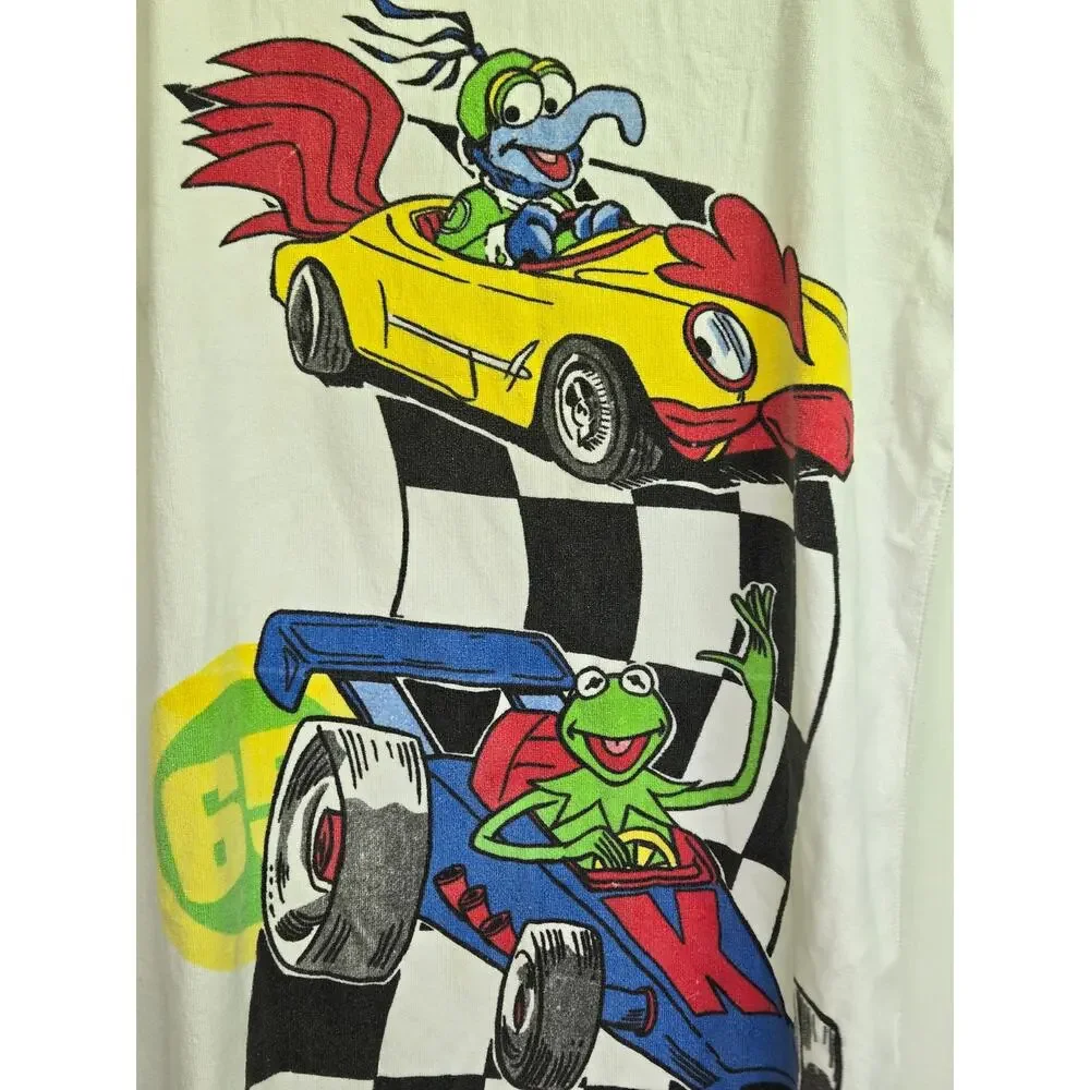 Muppets Beach Towel 1980s Vintage 28x57